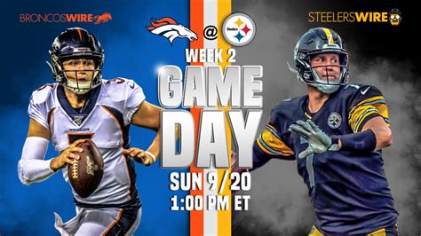 Denver Broncos vs. Pittsburgh Steelers: Live game updates from Twitter