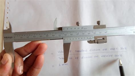 2. How to calculate least count of vernier caliper? - YouTube