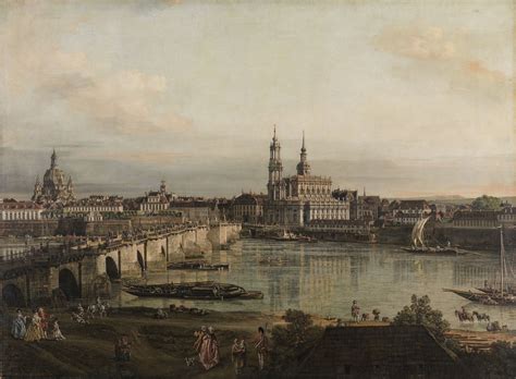 Bernardo Bellotto, Dresden from the Neustädter Bridgehead, 1765 ...