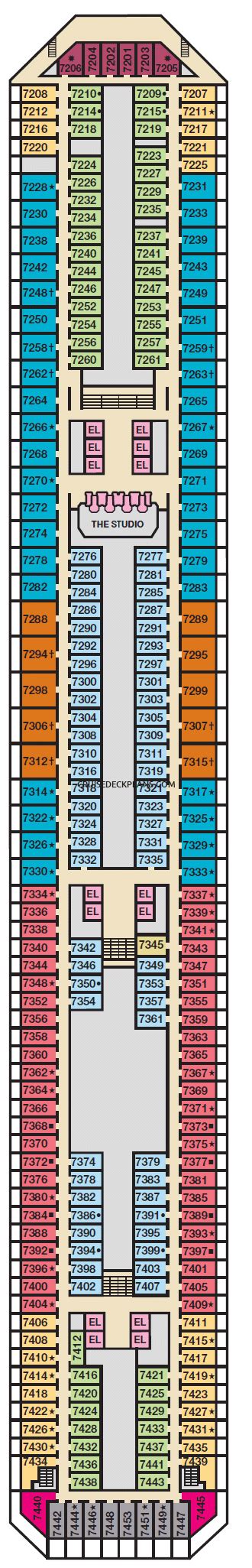 Carnival Cruise Conquest Floor Plan | Viewfloor.co