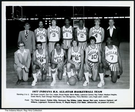 Indiana 1977 HS Basketball All Stars - The Game Remembered