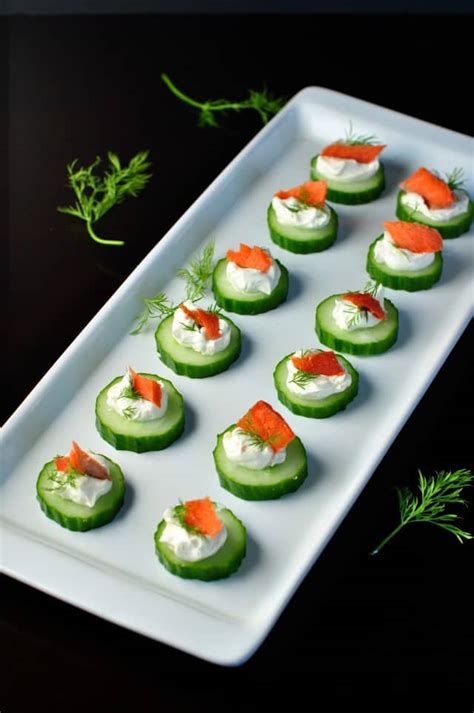 Smoked Salmon Cucumber Appies - Flavour and Savour