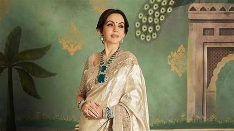 Nita Ambani’s emerald-diamond necklace at Anant Ambani’s pre-wedding ...