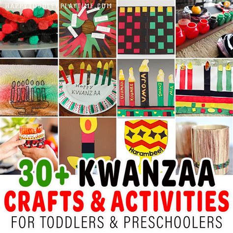 30+ of the Best Kwanzaa Crafts and Activities for Kids - Happy Toddler ...