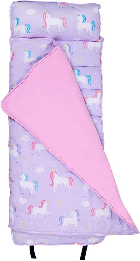 Heritage Kids Faux Fur Fabric Unicorn Sleeping Bag