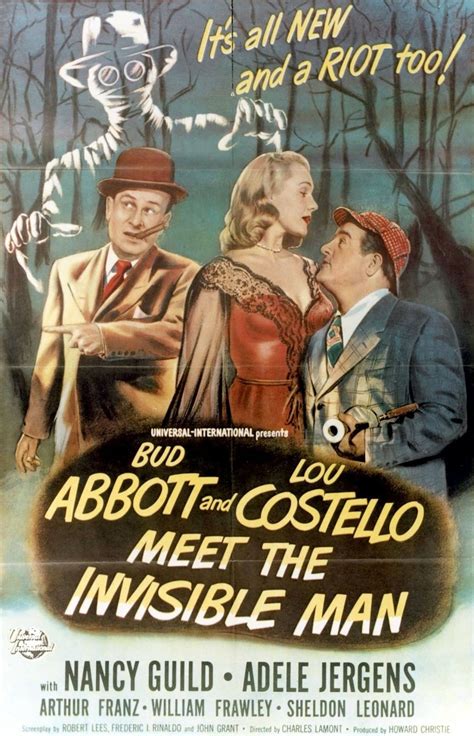 Pin by Martin Zimmerman on Movie posters | Abbott and costello ...