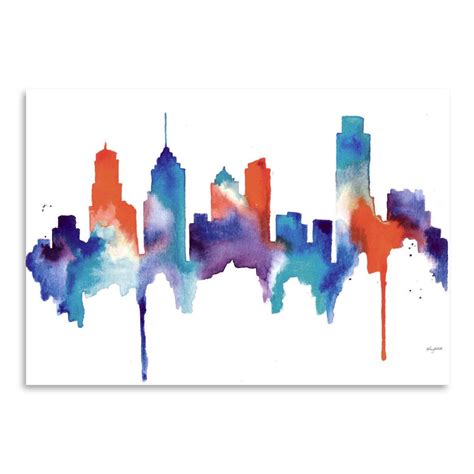 Philly Skyline by Kelsey Mcnatt - Art Print - Art Print - Americanflat ...