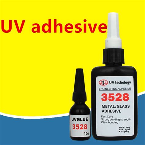 50g UV glue uv curing adhesive Acrylic Transparent plastic Acrylic adhesive-in Epoxies from Home ...