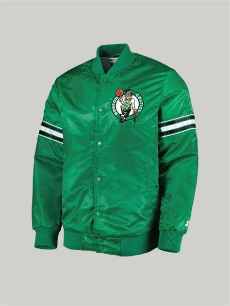 Starter Boston Celtics Kelly Green Jacket - Victoria Jacket