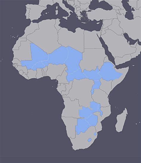 How Many African Countries Are Landlocked?