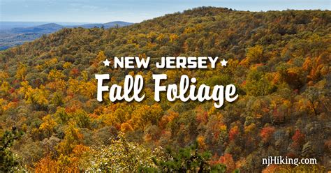 NJ Fall Foliage | njHiking.com