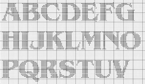 Free Printable Crochet Alphabet Patterns