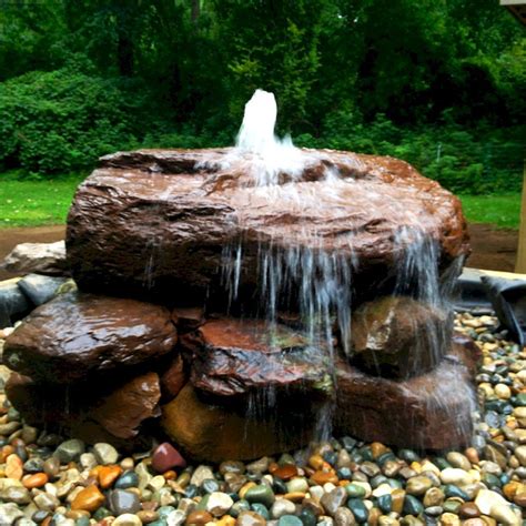 Stunning and creative diy inspirations for backyard garden fountains (35) | Water fountains ...