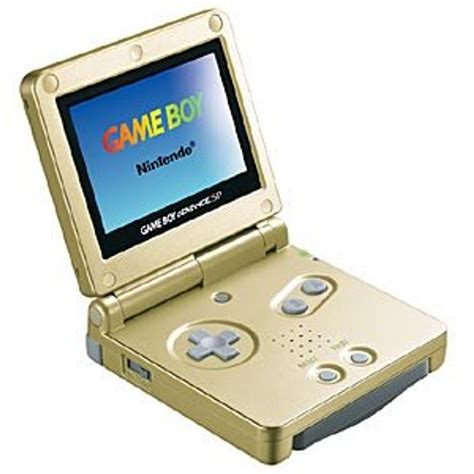 Game Boy Advance SP System Gold w/Charger For Sale | DKOldies