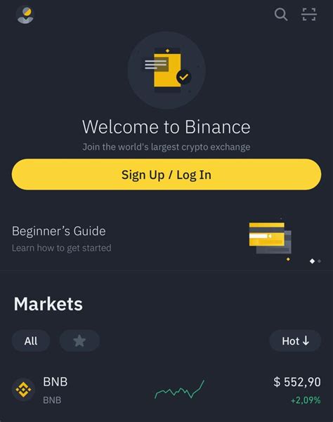 Binance App - YourCryptoLibrary