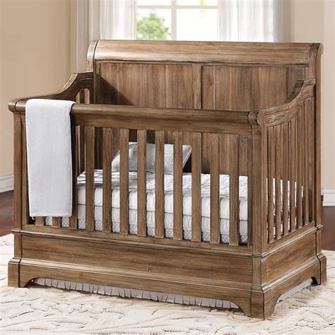 Natural wood color baby crib ~ Woodworking Design