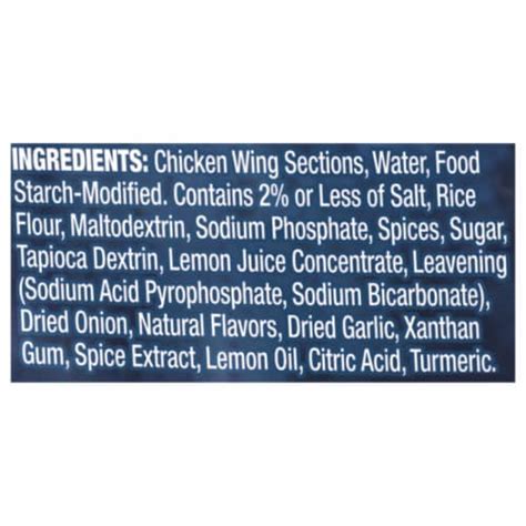 Perdue® Air Fryer Ready™ Frozen Fully Cooked Lemon-Pepper Chicken Wings, 22 oz - Kroger