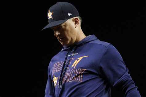 'We did it to ourselves,' A.J. Hinch says of Astros' tainted title ...