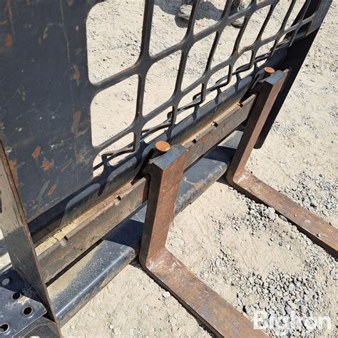 Bobcat Skid Steer Pallet Forks BigIron Auctions