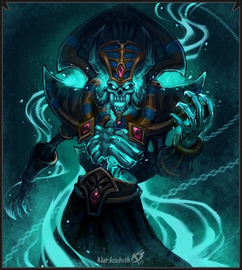 Kel'Thuzad fan art | World of warcraft wallpaper, Warcraft art, Fantasy monster