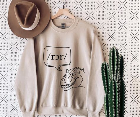 Dinosaur Phonetics SLP Sweatshirt, Funny SLP Shirt, Phonetic Alphabet ...