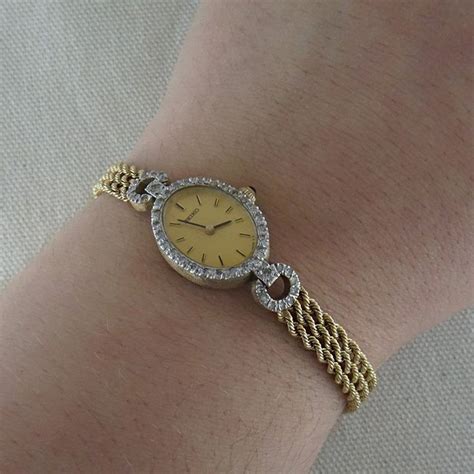 14K Gold Women's Seiko Wrist Watch with Diamonds in 2020 | Vintage ...