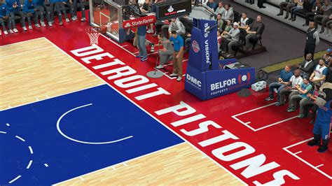 Manni Live│2K Patches: Detroit Pistons The Palace Arena HD