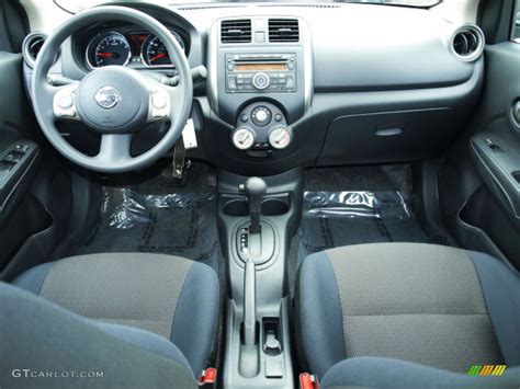 Charcoal Interior 2012 Nissan Versa 1.6 SV Sedan Photo #71515355 | GTCarLot.com