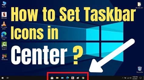 How to Center Windows 10 Taskbar Icons Like Windows 11 | Center Taskbar Icons 2021 | UPDATED ...