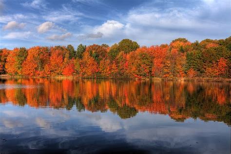 autumn in nova scotia | Fall Colours - Oathill Lake, Nova Scotia - HDR ...