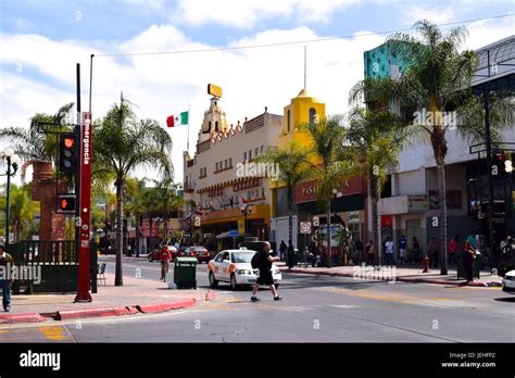 Downtown Tijuana Stock Photo - Alamy