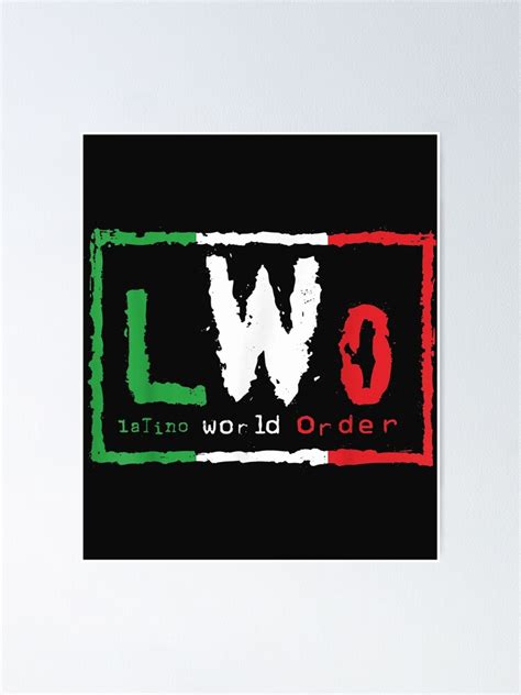 "WWE Eddie Guerrero LWO" Poster for Sale by TuanTranlfisa | Redbubble