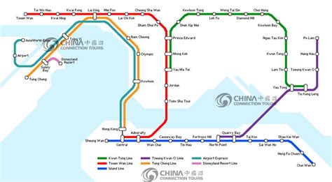 Hong Kong Subway Map, China Hong Kong Maps - Hong Kong Travel Guide