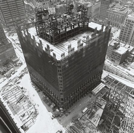 Twin Towers World Trade Center Construction