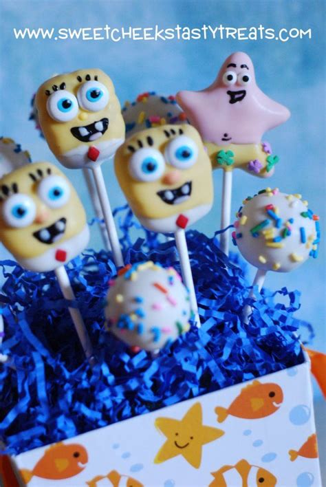 spongebob cake pops | Spongebob cake, Spongebob birthday party, Spongebob birthday