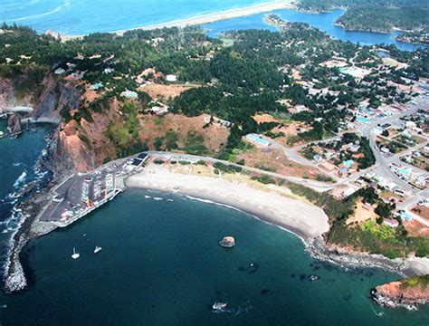 City of Port Orford - overlooking Oregon's spectacular south coast