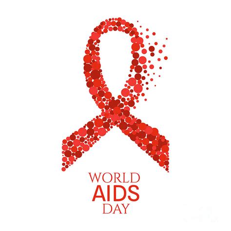 World Aids Day Awareness Ribbon Photograph by Art4stock/science Photo Library