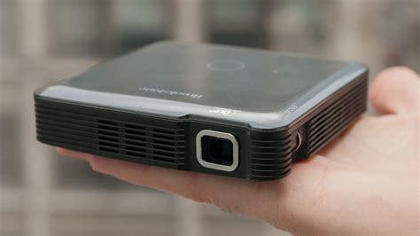 Brookstone HDMI Pocket Projector review: Tiny pico projector plays big ...