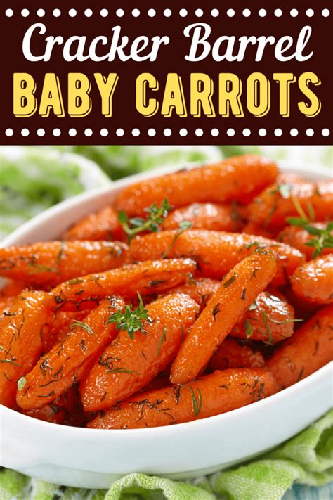 Cracker Barrel Baby Carrots - Insanely Good