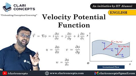 Velocity Potential Function explained with examples | Fluid Mechanics - YouTube
