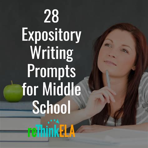 28 Expository Writing Prompts for Middle School - reThink ELA