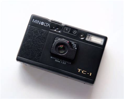 Minolta TC-1 Black 70th Anniversary Limited Edition, Photography, Cameras on Carousell