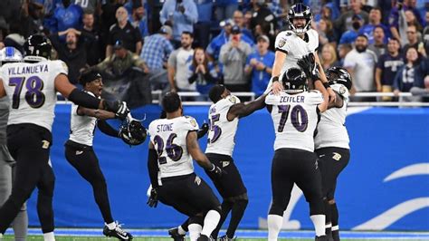 Ravens' Justin Tucker stuns Lions with NFL record-setting 66-yard field ...