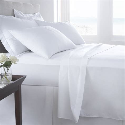 Buy Egyptian Cotton White Sheets - 300 Thread count online in India. Best prices, Free shipping