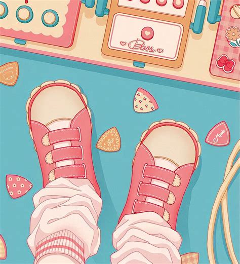 Kawaii Aesthetic, Pink Aesthetic, Aesthetic Anime, Cute Kawaii Drawings, Kawaii Art, Anime ...