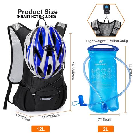 12L Hydration Backpack w 2L Water Bladder – Custom Outdoors and Marine