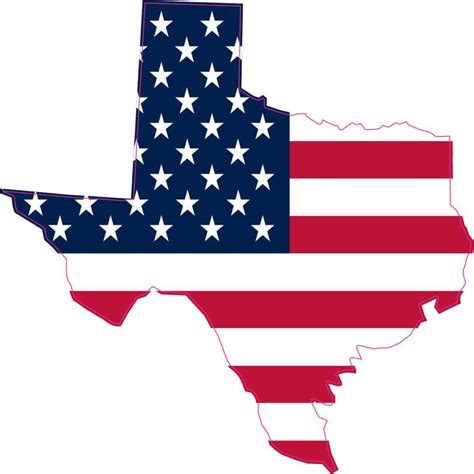 StickerTalk Texas Flag Vinyl Sticker, 5 inches x 2.7 inches