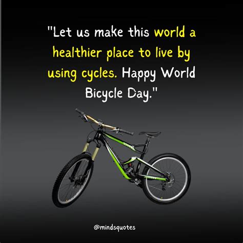 World Bicycle Day Quotes, Wishes & Messages, Theme (Jun 3th)