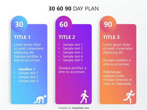 30 60 90 Day Plan Powerpoint Template