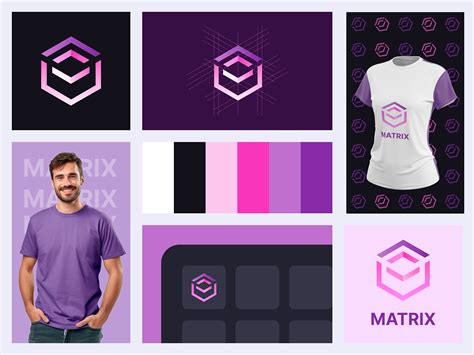 Matrix - Logo and branding by Nishar Multani for Smart Ux Design on Dribbble